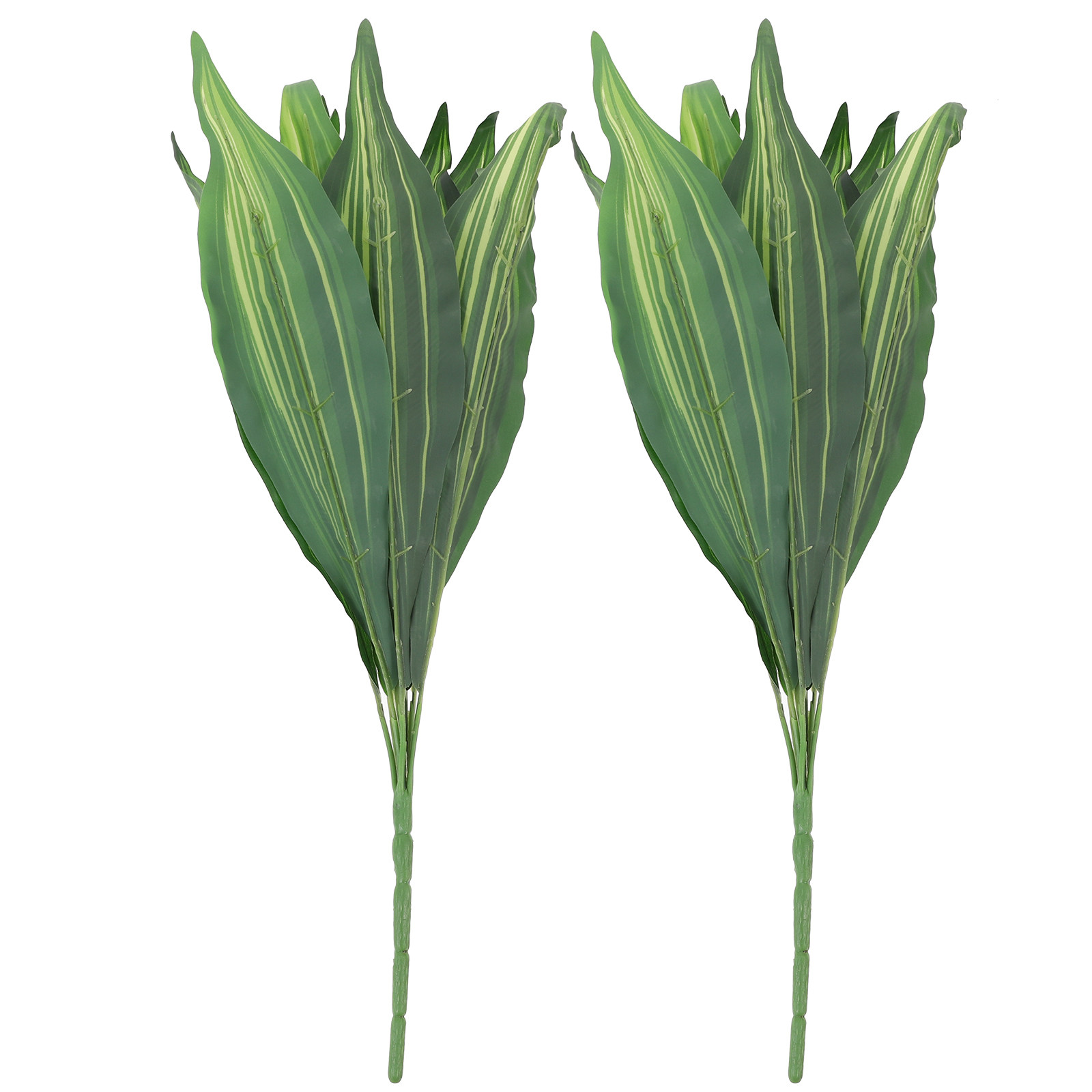 Snake Plant - 2 Pezzi Pianta Artificiale di Sansevieria