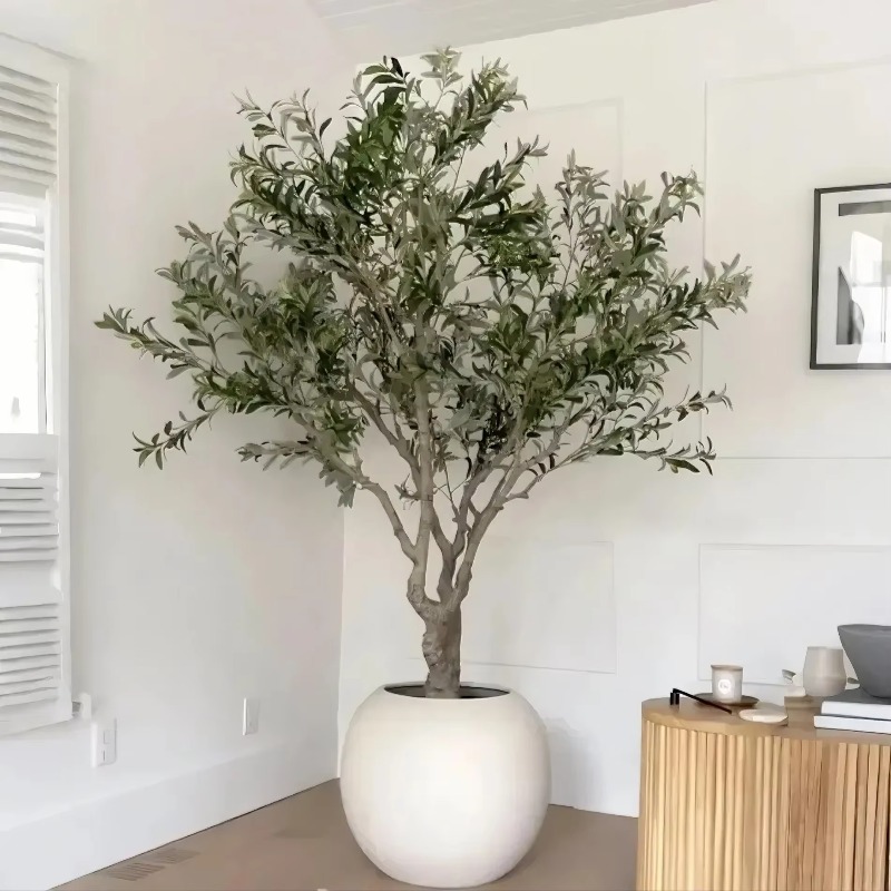 Indoor Plants - Oliva artificiale in plastica finta piante