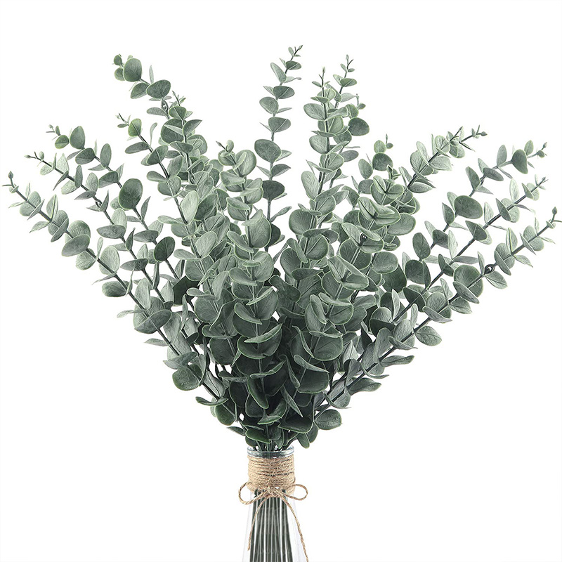 Fiddle Leaf Fig - 20 pz Steli di Eucalipto Artificiale