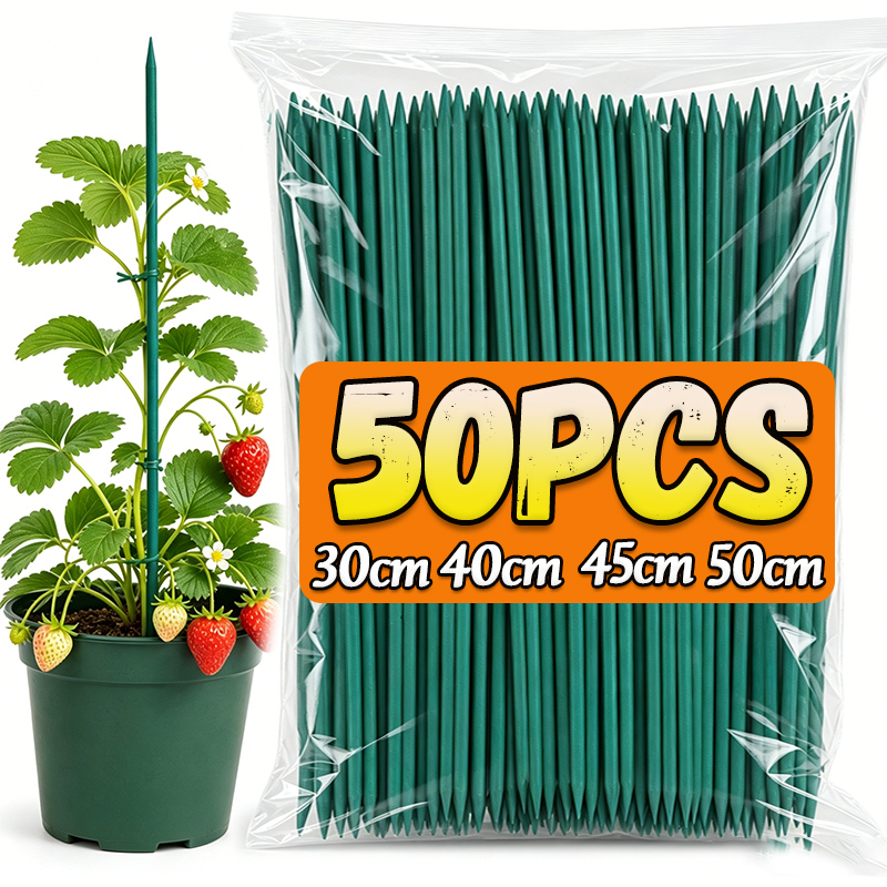 Plant Support Stake - Supporti per Piante, Canne in Bambù,