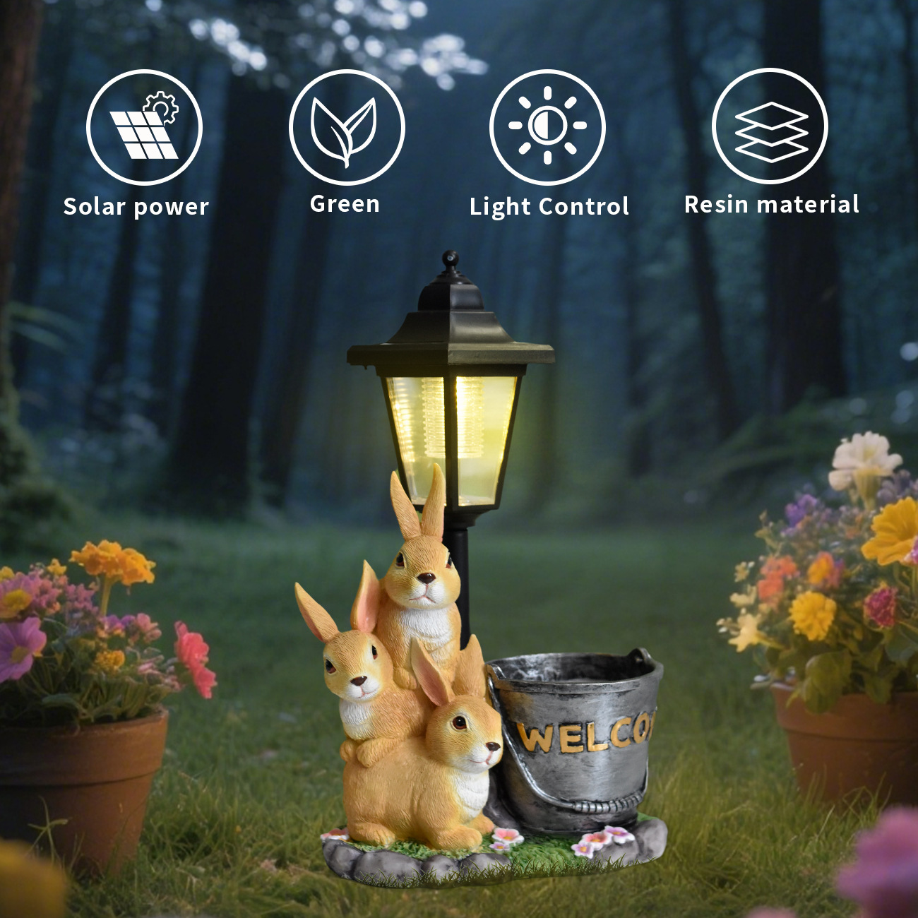 Nuova Luce Solare da Giardino  - Succulent Set recensione e prezzo
